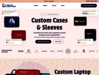 customlogocases.com screenshot