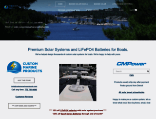 custommarineproducts.com screenshot