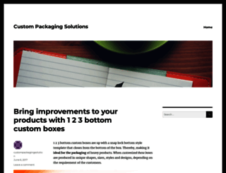 custompackagingsolution.wordpress.com screenshot