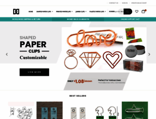 custompaperclips.com screenshot