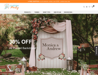 customparty.com screenshot