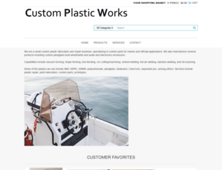 customplasticworks.com screenshot