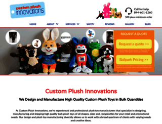 customplushinnovations.com screenshot