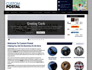 custompostal.com screenshot