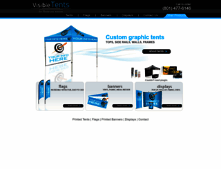 customprintedtents.com screenshot
