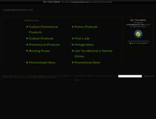 customproducts.com screenshot