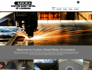 customsheetmetal.biz screenshot