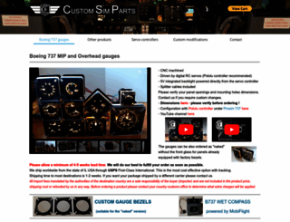 customsimparts.com screenshot