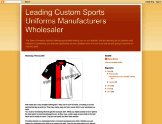 customsportsuniform.blogspot.com screenshot