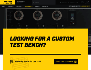 customtestbenches.com screenshot