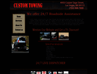 customtowingnv.com screenshot