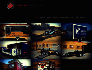 customtrailer.co.za screenshot
