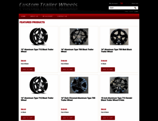 customtrailerwheels.com screenshot