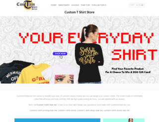 customtshirtprices.com screenshot
