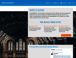customwebapps.com screenshot