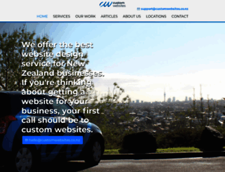 customwebsites.co.nz screenshot