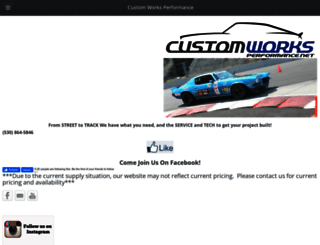 customworksperformance.net screenshot