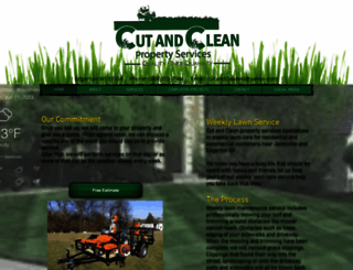 cutandcleanwi.com screenshot