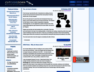 cutcodedown.com screenshot