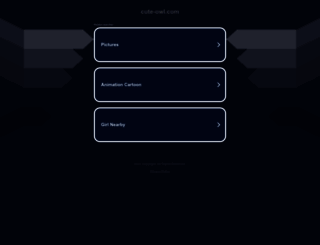 cute-owl.com screenshot