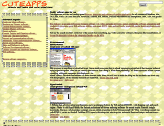 cuteapps.com screenshot