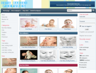 cutebabiespictures.com screenshot