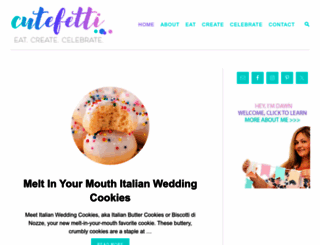 cutefetti.com screenshot