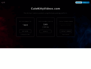 cutekittyvideos.com screenshot