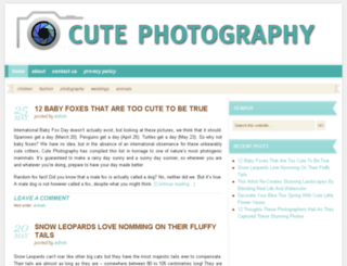 cutephotography.net screenshot