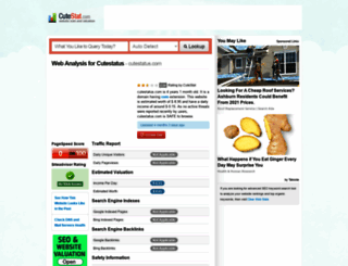 cutestatus.com.cutestat.com screenshot