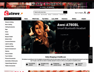 cutewe.com screenshot