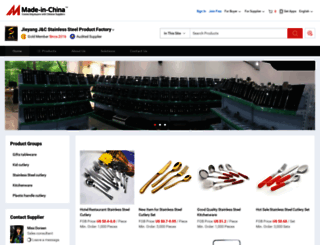 cutlery-set.en.made-in-china.com screenshot