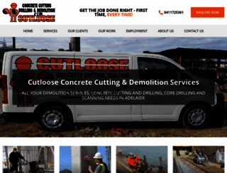 cutloosedemolition.com.au screenshot