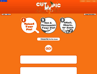 cutmypic.com screenshot