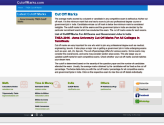 cutoffmarks.com screenshot