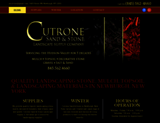 cutronesandandstone.com screenshot