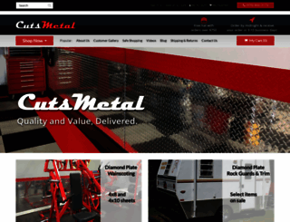 cutsmetal.net screenshot