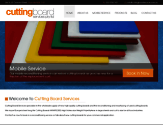 cuttingboardservices.com.au screenshot