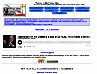 cuttingedge.org screenshot