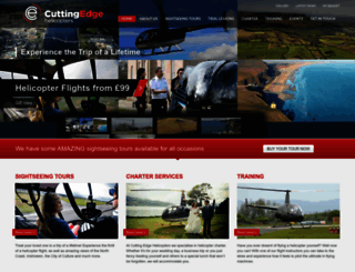 cuttingedgehelicopters.com screenshot