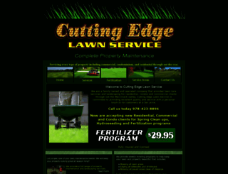 cuttingedgelawn1.com screenshot