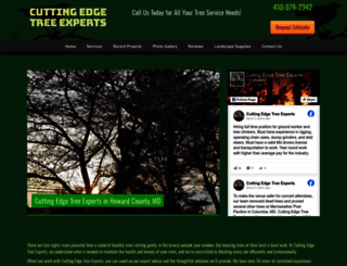 cuttingedgetreeexpert.com screenshot