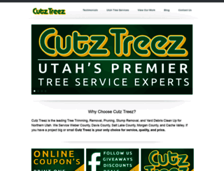 cutztreez.com screenshot
