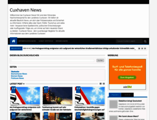 cuxhavennews.blogspot.de screenshot