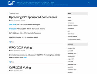 cv-foundation.org screenshot