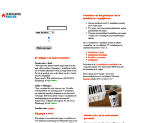 cv-installateurs-vergelijken.nl screenshot