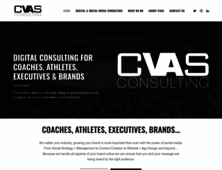 cvasconsulting.com screenshot