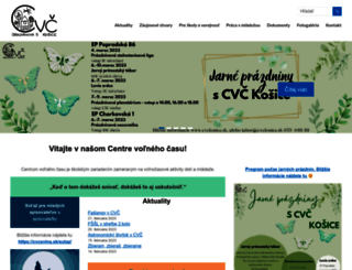 cvckosice.sk screenshot