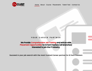 cvcorp.in screenshot