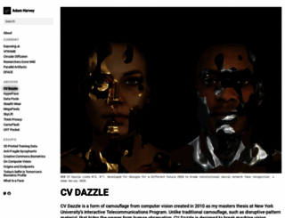 cvdazzle.com screenshot